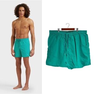 Vilebrequin Mahina Swim Shorts Trunks Blue Green Aqua Mens 5XL